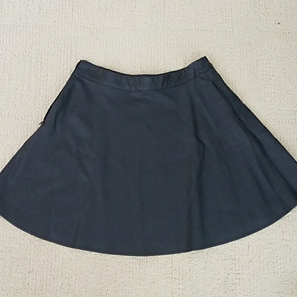 Leather skirt